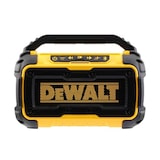 thumbnail of Enceinte Bluetooth chantier DCR011-XJ XR 10,8-18 V plastique jaune/noir 255x140x183 mm DEWALT