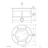 thumbnail of EVN Lichttechnik LED-Bodeneinbauleuchte PC67102402W
