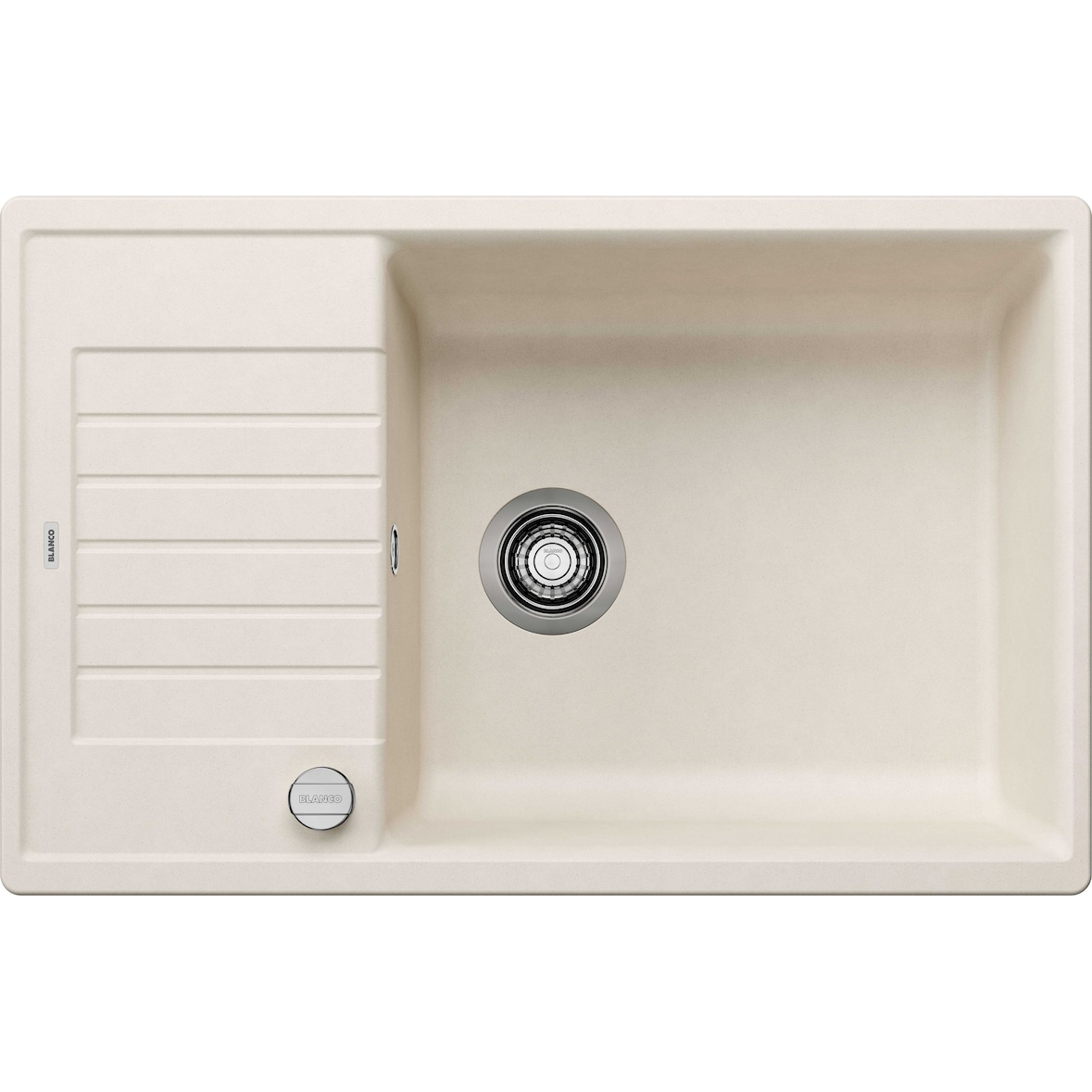 BLANCO ZIA XL 6 S Compact Einbauspüle SILGRANIT softweiß ab 60 cm Excenter