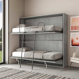 thumbnail of Cama dupla horizontal Kando Cemento