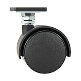 thumbnail of COSTWAY Cabideiro com 2 varões, com rodas, altura ajustável com 3 camadas de prateleiras laterais, 135 x 54 x 170 cm, dourado