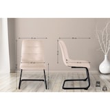 thumbnail of Eetkamerstoel Vermont Velvet creme