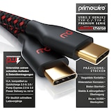 thumbnail of Primewire USB-C 3.1 zu USB C Gen 2 Kabel / Ladekabel / Datenkabel für Smartphone, Tablet - 1m