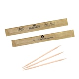thumbnail of 2000x Zahnstocher aus Holz rund in ECO-Papier gehüllt Ø2mm 65mm