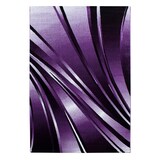 thumbnail of Teppich Waschbar Abstrakt Modern Strapazierfähig Esszimmer Flur Violett 200x290 cm OEKO-TEX Schadstoffgeprüft – DRAU von Kadima Design