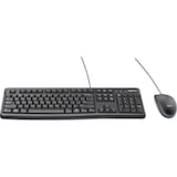 thumbnail of Logitech MK120 USB Tastatur, Maus-Set Spritzwassergeschützt US-International, QWERTY Schwarz