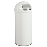 thumbnail of ROSSIGNOL Poubelle 45L avec couvercle à trappe PUSH blanc