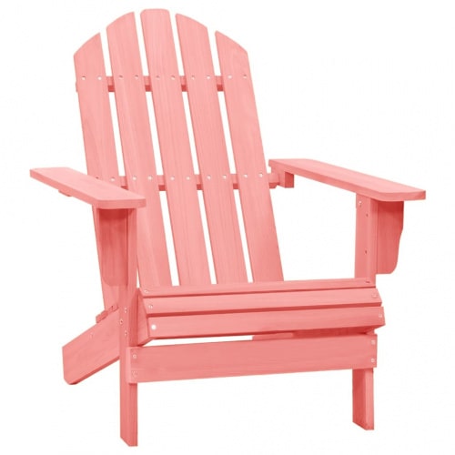Adirondack-Gartenstuhl Massivholz Tanne| vidaXL : Farbe - Rosa