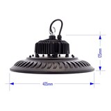 thumbnail of Luminária industrial UFO LED High Bay ECO 200W, branco frio 6000K