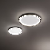 thumbnail of EDGE LED-Deckenleuchte Titangrau 66W Perenz aus Aluminium