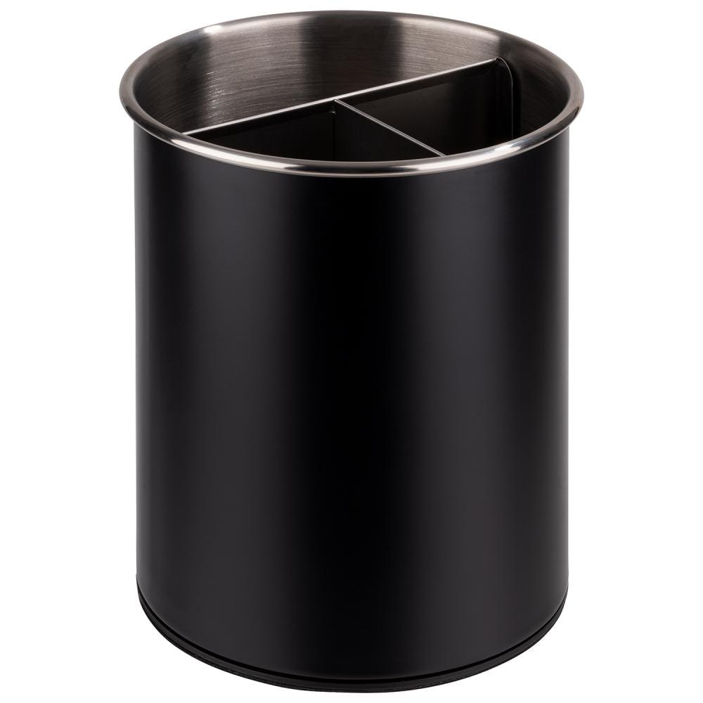 APS bestekbak, draaibaar Ø 13 cm, H: 16,5 cm RVS, polypropyleen