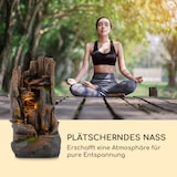 thumbnail of Mystic Tree Solarbrunnen LED-Beleuchtung Polyresin Dunkles Holz