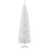 thumbnail of HOMCOM Árbol de Navidad Artificial Estrecho 210 cm con 499 Ramas y Base Desmontable Fácil de Montar Blanco
