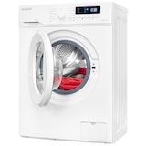 thumbnail of Exquisit Waschmaschine WA7014-020A weiss | 7 kg Fassungsvermögen | Energieeffizienzklasse A | 12 Waschprogramme | Kindersicherung | Startzeitvorwahl