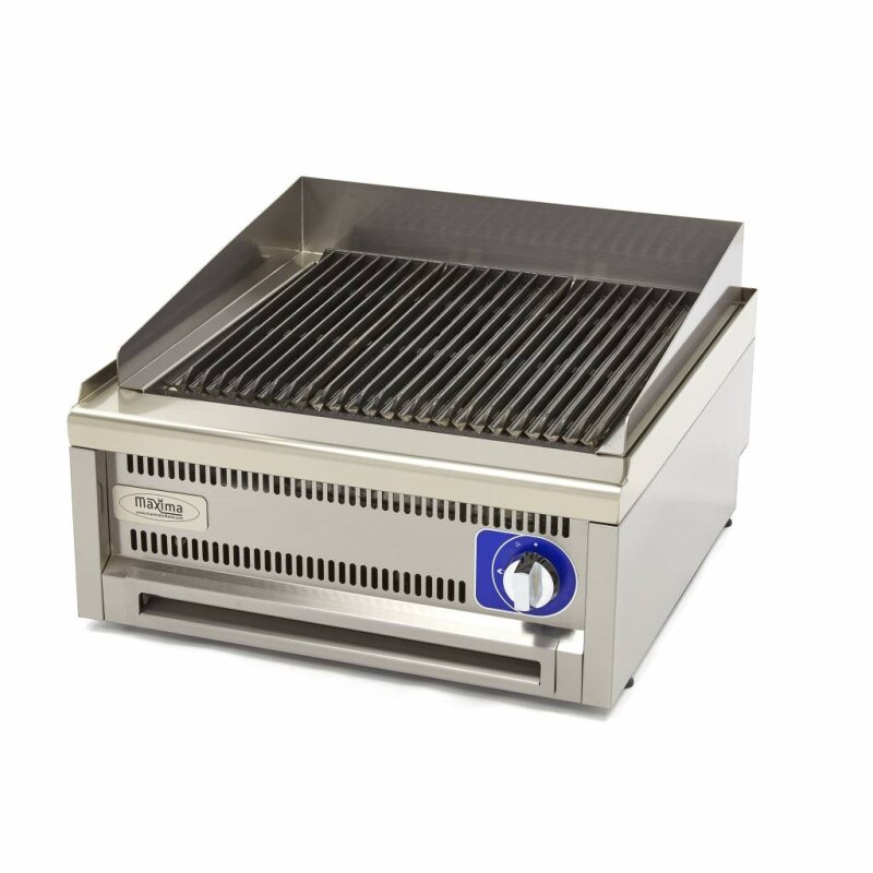 Grill professionnel - Double unité - 60 cm de profondeur - Gaz - Maxima