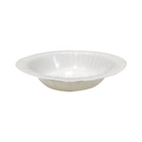 thumbnail of Schachtel mit 500 weißen, fettabweisenden Pappschüsseln, 19 cm, 250 g, Modell Europa