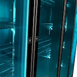 thumbnail of Romux® Professional Vitrine Réfrigérée MD 4 Portes Noir 2200 Litres avec éclairage LED Ventilées | Réfrigération Verticale Positive