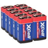 thumbnail of 10x Rauchmelder 9V Lithium Batterien für Feuermelder  9v Block Batterie 10 Jahre