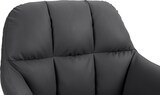 thumbnail of Barhocker TUBEL - Kunstleder Schwarz 57x59x97 cm Schwarz | Barstuhl Höhenverstellbar Mit Lehne Drehbar Tresenhocker Tresenstuhl Kneipenhocker