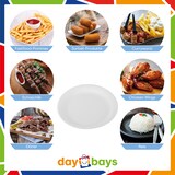 thumbnail of DayBays 400 Stk. Pappteller rund Ø30 cm 2 cm tief weiß ohne Beschichtung