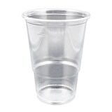 thumbnail of 50 Trinkbecher PP, klar-glatt, mit Eichstrich, transparent, 400 ml, 08111