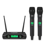 thumbnail of Lone Audio LA-MIC104 Microphones récepteur UHF double canaux 4 microphones main - 523.7 MHz - 527.7 MHz - 553.7 MHz - 555.1 MHz