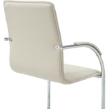 thumbnail of Besucherstuhl NAIROB - Kunstleder Creme 56x60x95 cm | Besucherstühle Konferenzstuhl Wartezimmerstuhl Bürostühle Bürostuhl Konferenzraum Wartezimmer
