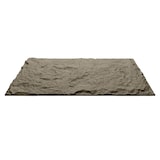 thumbnail of Juego de 10 paneles decorativos con efecto roca 3D, revestimiento de pared de poliuretano de 7,2 m², 120 x 60 x 3 cm, color gris cemento.