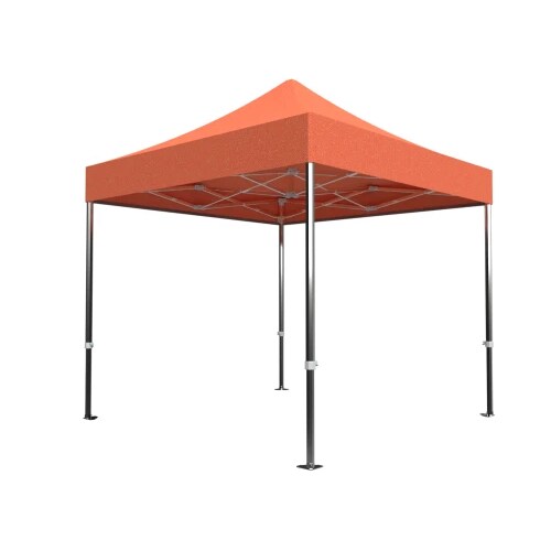 Tente pliante pro 200*200 élégance orange.