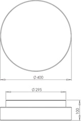 thumbnail of Graff White Deckenleuchte aus Metall und mundgeblasenem Glas, integrierte LED 24 W 2950 lm, 3000 K Warmweiß, dimmbar mit Phasenanschnitt, Ø 400 mm