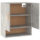 thumbnail of vidaXL Wandschrank Betongrau 60x31x70 cm Holzwerkstoff