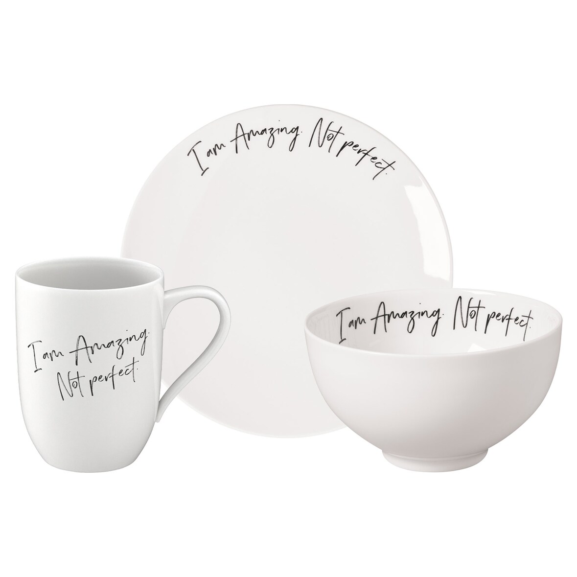 Villeroy & Boch Statement Frühstücks-Set Amazing not perfect 3-teilig