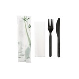 thumbnail of Imballaggi360 - 100 Pz Bis Posate Biodegradabili Nere