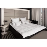 thumbnail of HS43 Daunendecke Bettdecke Decke Oberbett 15 % Daunen - 85 % Federn 155x220 cm 1350g