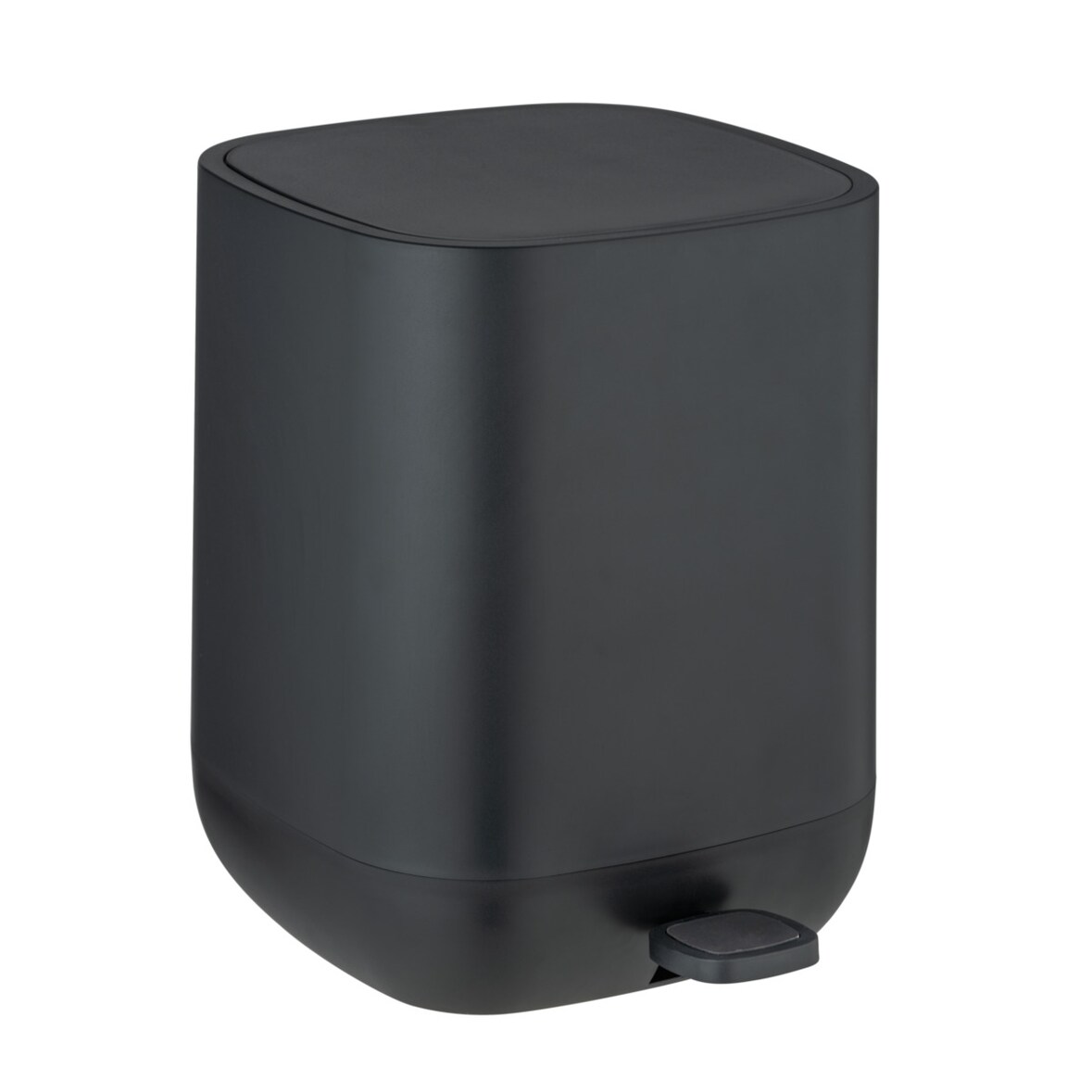WENKO Treteimer Mod. Davos, Schwarz 6,5 L