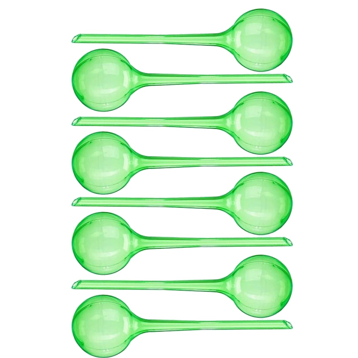 HGMD Set di 8 contagocce per piante verdi - Verde - Contagocce per piante da interno - Bulbo d'acqua