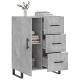 thumbnail of vidaXL Sideboard Betongrau 69,5x34x90 cm Holzwerkstoff