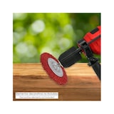 thumbnail of Cepillo Nylon Disco Ø 75 mm. 1/4". Lijar y Pulir Madera, Metal, Acero Inoxidable, Cepillo Taladro, Cepillo Pulir, Cepillo Lijar