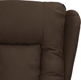 thumbnail of vidaXL Massagesessel Braun Kunstleder