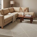 thumbnail of Teppich Outdoor Boho Wetterfest Waschbar Strapazierfähig Balkon Terrasse Küche OEKO-TEX Beige 80x150 cm – CORTINA von Kadima Design