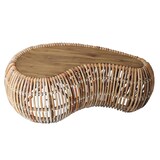 thumbnail of SIT Möbel Couchtisch | aus Rattan und recyceltem Teak | natur | B 120 x T 80 x H 45 cm | 05336-04 | Serie RATTAN