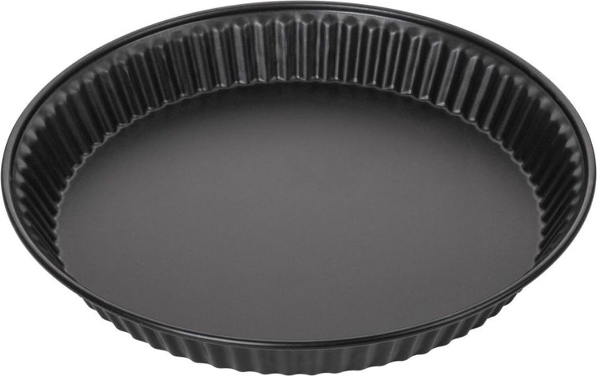 Zenker Special Countries Quicheform, Quiche Form, Tarte, Backform, Kuchenform, Ilag Special, Schwarz, Ø 30 cm, 7543