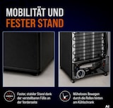 thumbnail of GastroHero Lagerkühlschrank ECO 200 Schwarz 129 Liter Umluftkühlung 0 bis +8 °C automatische Abtauung Gewerbe Kühlschrank