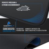 thumbnail of Titanwolf Gaming Mauspad XL, 440 x 350mm Mousepad mit Stoffoberfläche, Gummierte Rückseite, kleines Motiv