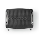 thumbnail of Repose-pied Ergonomique Métal Noir Bureau Ordinateur Télétravail Usage Non Intensif Nedis