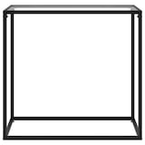 thumbnail of Mesa consola vidrio templado transparente 80x35x75 cm