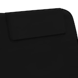 thumbnail of vidaXL Klappbare Strandmatte 2 Stk. Stahl und Stoff Schwarz