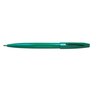 PENTEL Stylo feutre pointe en Acrylique largeur de trait 0,8 mm encre Verte SIGN PEN S520