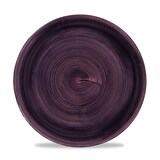 thumbnail of Churchill Super Vitrified Stonecast Patina Dusky Purple Flache Coup-Teller, 26 cm, 12 Stück