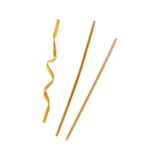 thumbnail of MONOUSO - Tütenverschlüsse Metall Gold 9,5cm (1000 Stück)